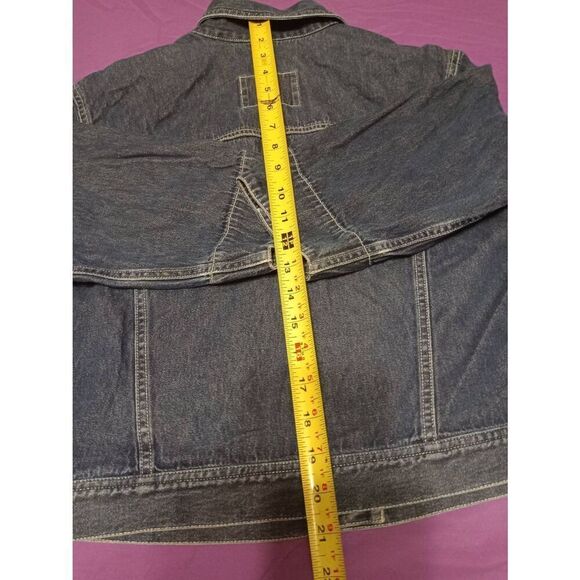 Liz Claiborne brand Denim Jacket - Size: L (0653) - Picture 8 of 9